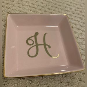 Jewelry dish ‘H’
